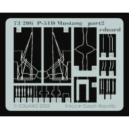 P-51D Mustang, 1/72 - Eduard Accessories 73206 2
