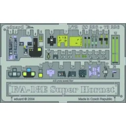 F-18E Super Hornet, 1/72 - Eduard Accessories 73226
