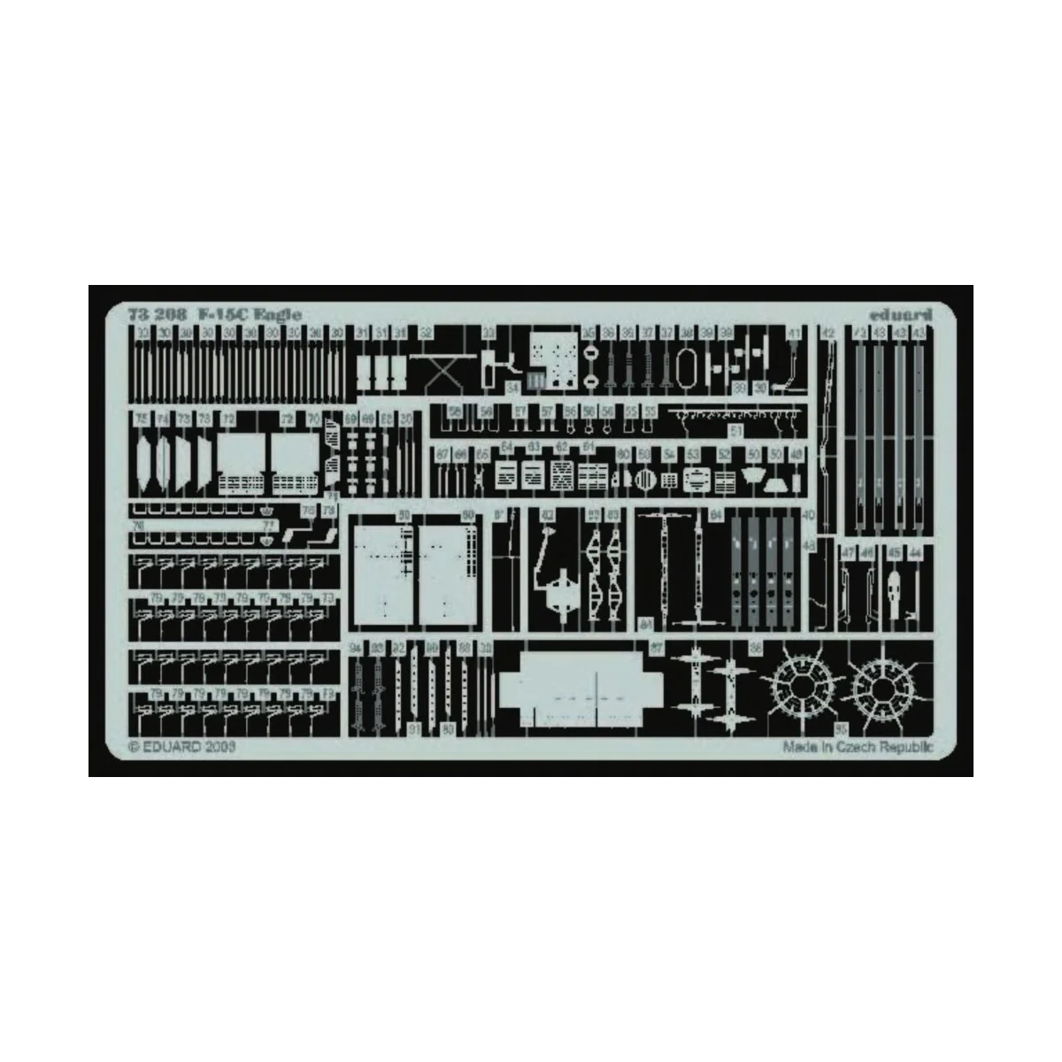 F-15C Eagle, 1/72 - Eduard Accessories 73208