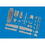 P-51D engine PRINT EDUARD, 1/72 - Eduard Accessories 672389