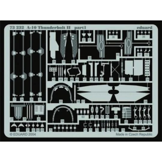 A-10 Thunderbolt II, 1/72 - Eduard Accessories 73232