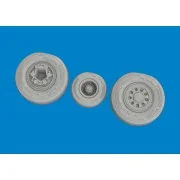 F-35B wheels, 1/72 - Eduard Accessories 672390 F-35B wheels, 1/72 - Eduard Accessories 672390