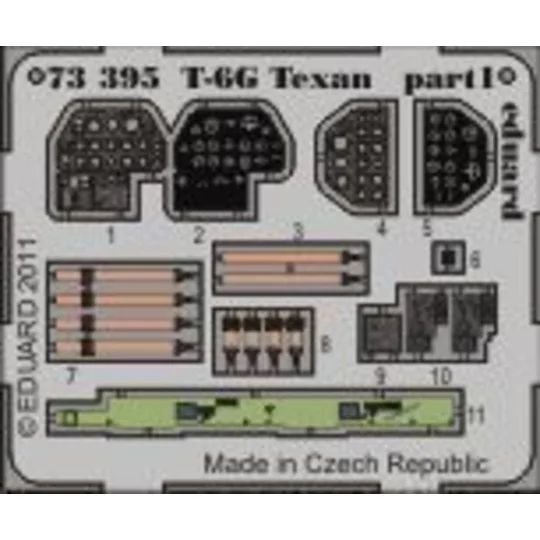 T-6G Texan for Academy, 1/72 - Eduard Accessories 73395