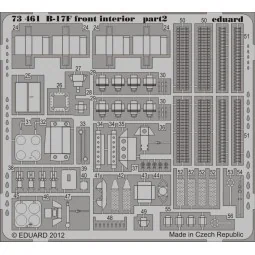B-17F front interior for Revell, 1/72 - Eduard Accessories 73461 2