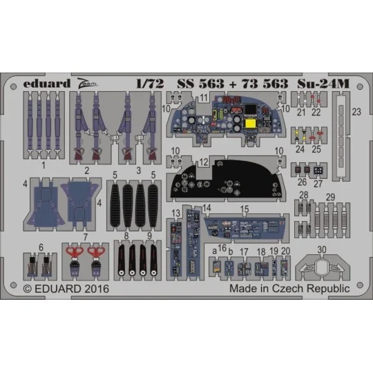 Su-24M for Trumpeter, 1/72 - Eduard Accessories 73563