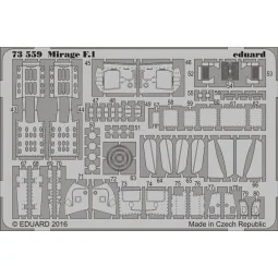 Mirage F.1 for Special Hobby, 1/72 - Eduard Accessories 73559 2