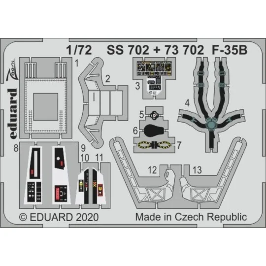 F-35B for Italeri, 1/72 - Eduard Accessories 73702