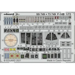 F-14B 1/72 for GREAT WALL HOBBY, 1/72 - Eduard Accessories 73749