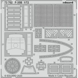 F-35B for Italeri, 1/72 - Eduard Accessories 73702 2