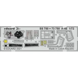 A-4E 1/72 for FUJIMI / HOBBY 2000, 1/72 - Eduard Accessories 73750