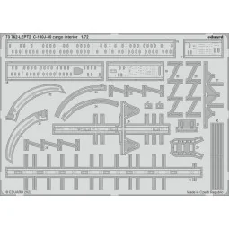 C-130J-30 cargo interior for ZVEZDA, 1/72 - Eduard Accessories 73762 2