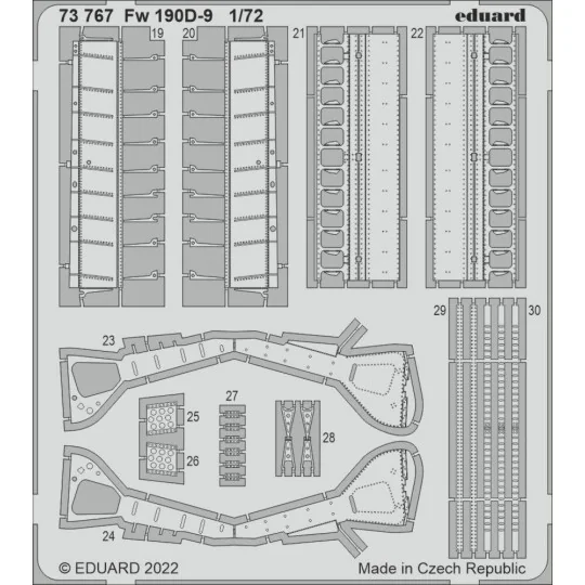 Fw 190D-9 for IBG, 1/72 - Eduard Accessories 73767