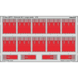 Chinook HC.1 cargo seats AIRFIX, 1/72 - Eduard Accessories 73834