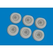 Chinook HC.1 wheels AIRFIX, 1/72 - Eduard Accessories 672393