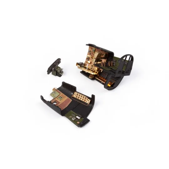 B-24D cockpit & engines for Airfix, 1/72 - Eduard Accessories 73860