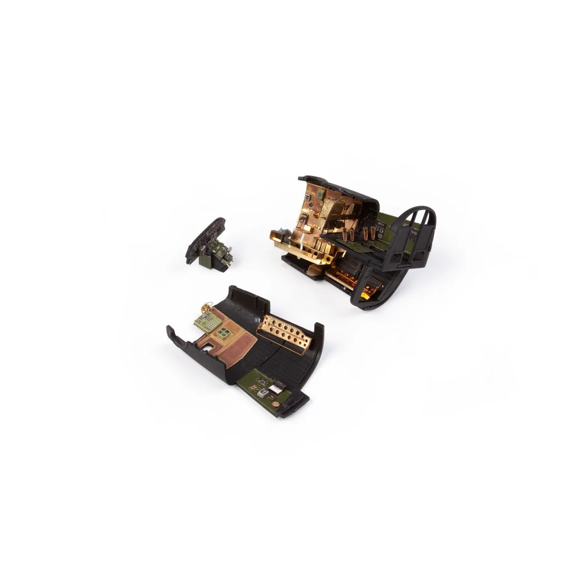 B-24D cockpit & engines for Airfix, 1/72 - Eduard Accessories 73860
