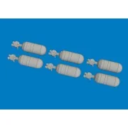 WWII USAAF oxygen cylinder A-6 PRINT - Eduard Accessories 672396