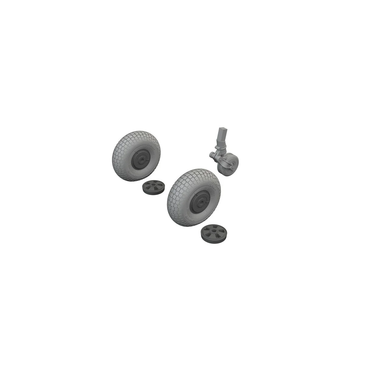 Mosquito wheels TAMIYA, 1/72 - Eduard Accessories 672403