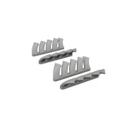 Mosquito exhaust stacks PRINT TAMIYA, 1/72 - Eduard Accessories 672404