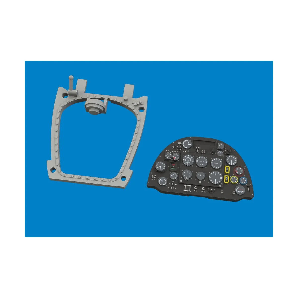 Spitfire Mk.II LööK for IBG, 1/72 - Eduard Accessories 674053