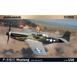 P-51B/C Mustang w/ dorsal fin EDUARD-PROFIPACK, 1/48 - Eduard Plast...