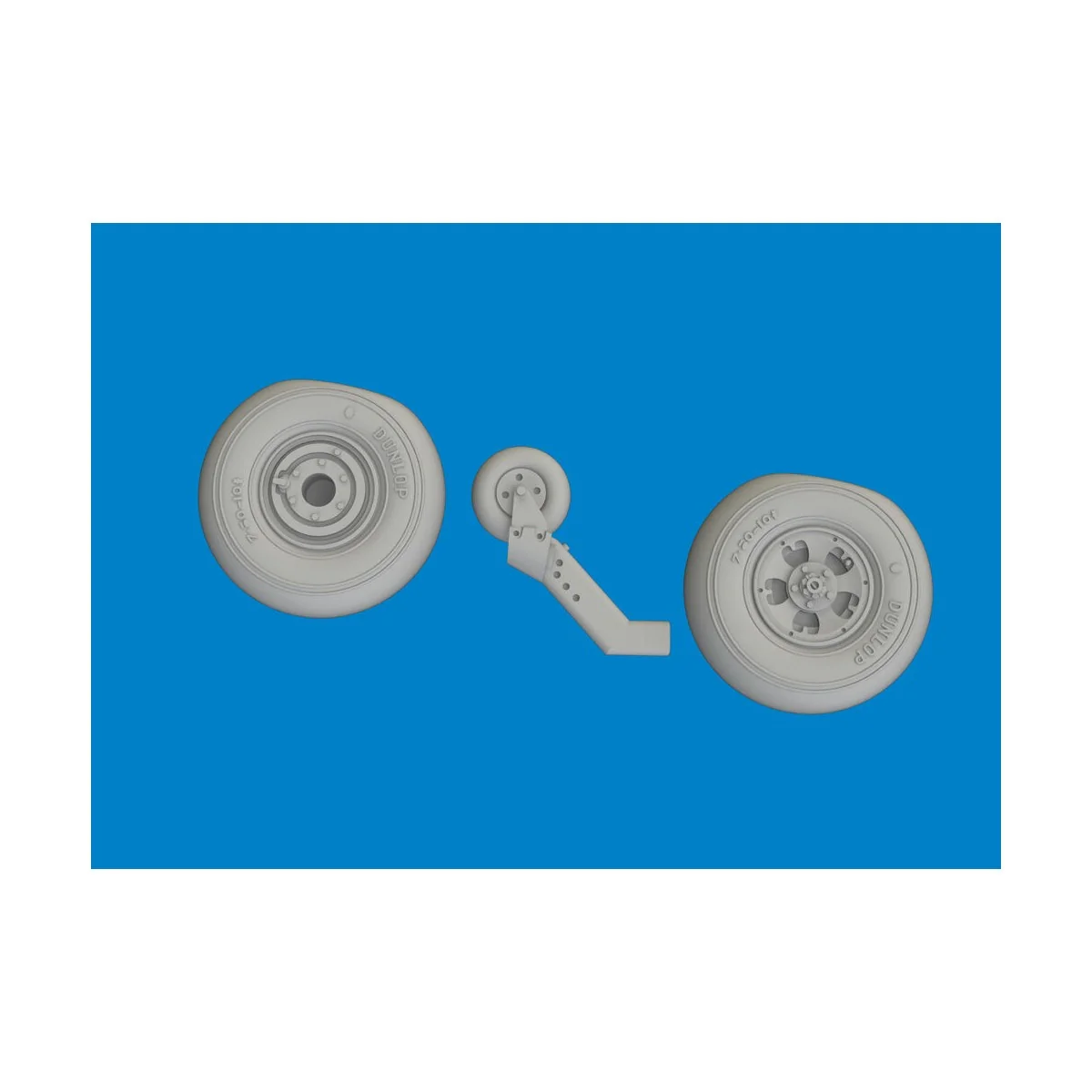 Spitfire Mk.V wheels TAMIYA, 1/72 - Eduard Accessories 672407
