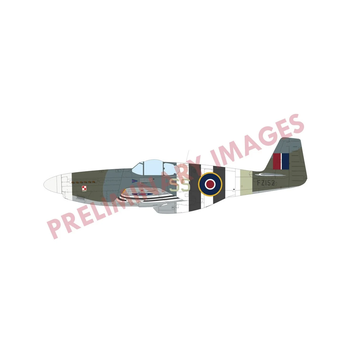 Mustang Mk.III EDUARD-PROFIPACK, 1/48 - Eduard Plastic Kits 82109