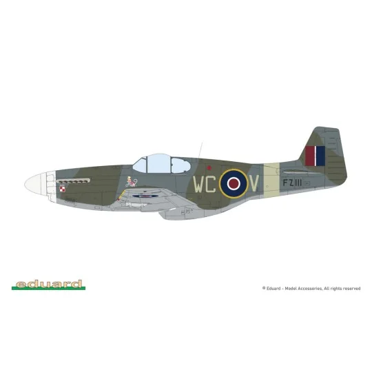 P-51B/C Mustang w/ dorsal fin EDUARD-PROFIPACK, 1/48 - Eduard Plast...
