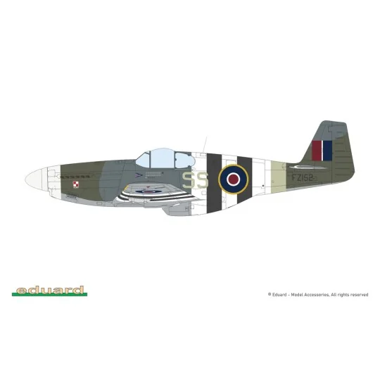 Mustang Mk.III EDUARD-PROFIPACK, 1/48 - Eduard Plastic Kits 82109
