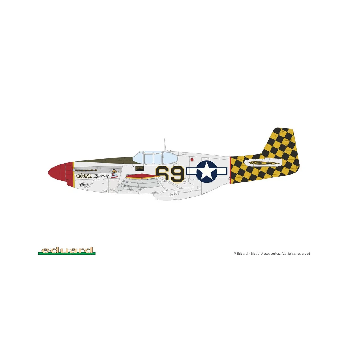 P-51B/C Mustang w/ dorsal fin EDUARD-PROFIPACK, 1/48 - Eduard Plast...