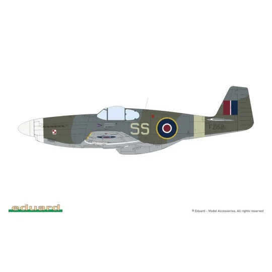 Mustang Mk.III EDUARD-PROFIPACK, 1/48 - Eduard Plastic Kits 82109