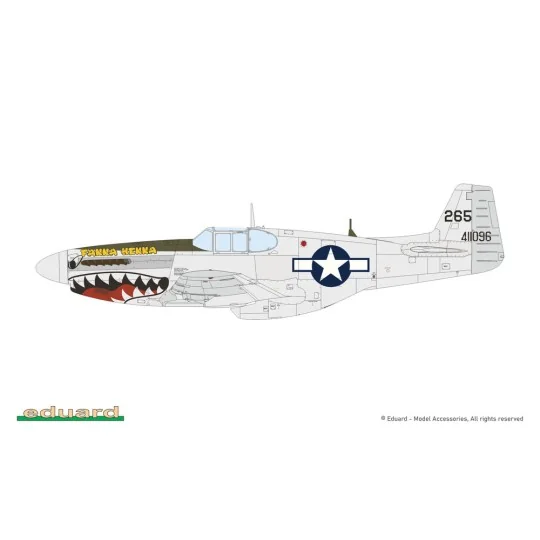 P-51B/C Mustang w/ dorsal fin EDUARD-PROFIPACK, 1/48 - Eduard Plast...