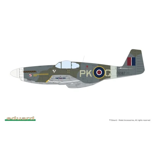 Mustang Mk.III EDUARD-PROFIPACK, 1/48 - Eduard Plastic Kits 82109