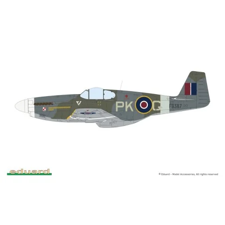 Mustang Mk.III EDUARD-PROFIPACK, 1/48 - Eduard Plastic Kits 82109