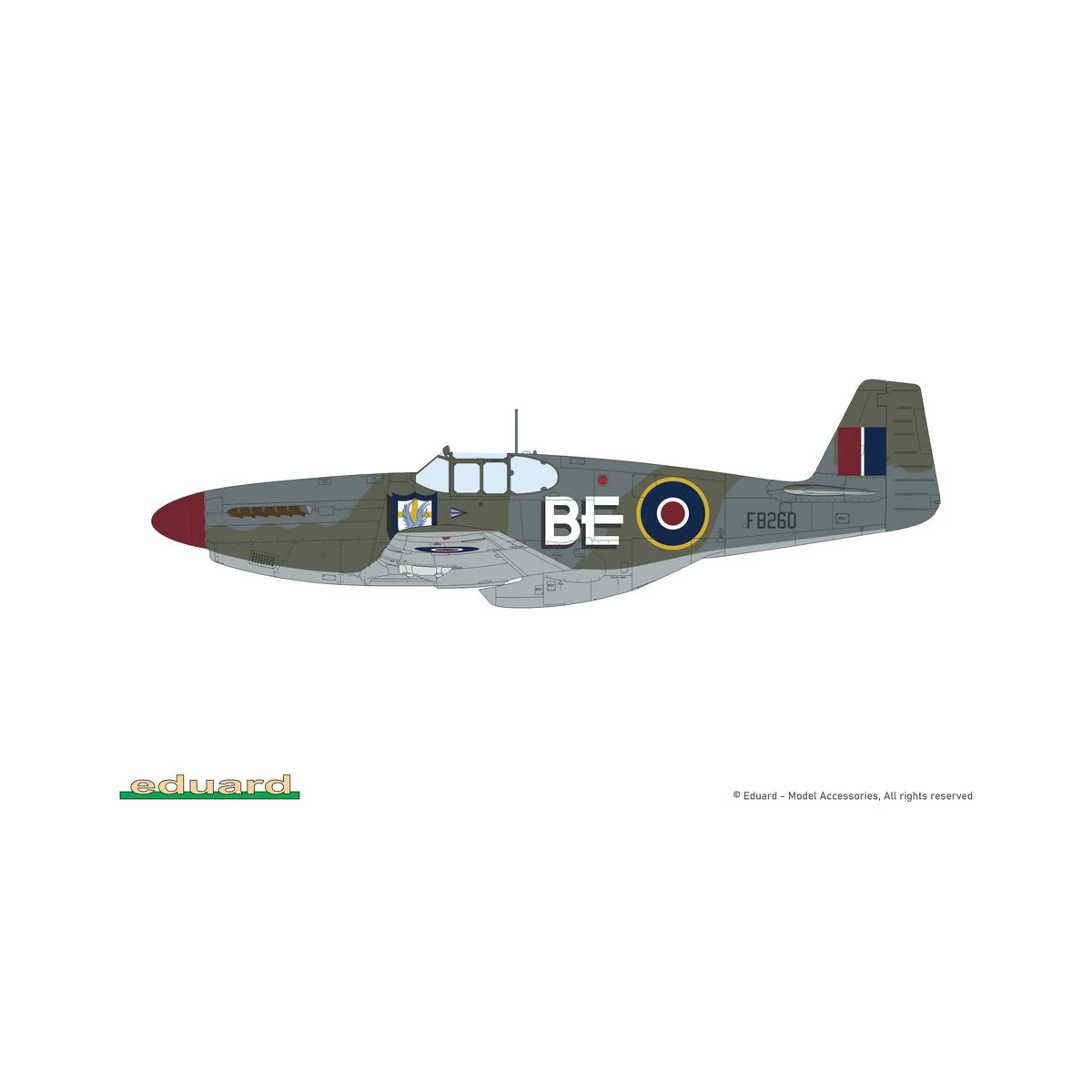 Mustang Mk.III EDUARD-PROFIPACK, 1/48 - Eduard Plastic Kits 82109
