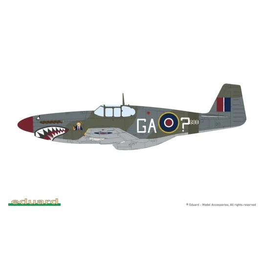 Mustang Mk.III EDUARD-PROFIPACK, 1/48 - Eduard Plastic Kits 82109