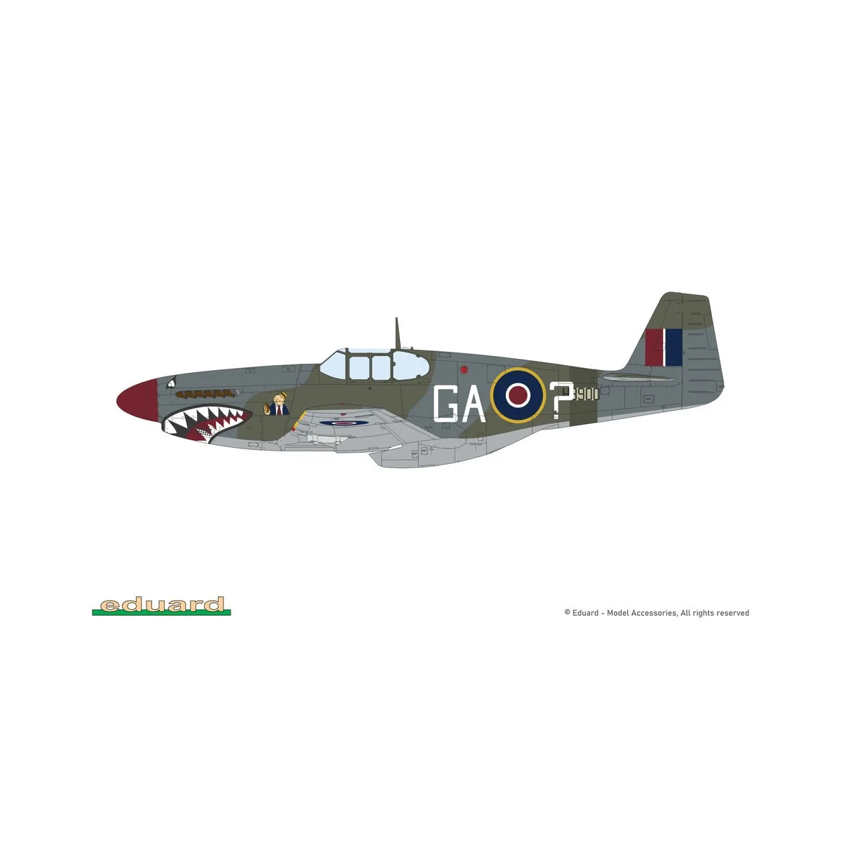 Mustang Mk.III EDUARD-PROFIPACK, 1/48 - Eduard Plastic Kits 82109