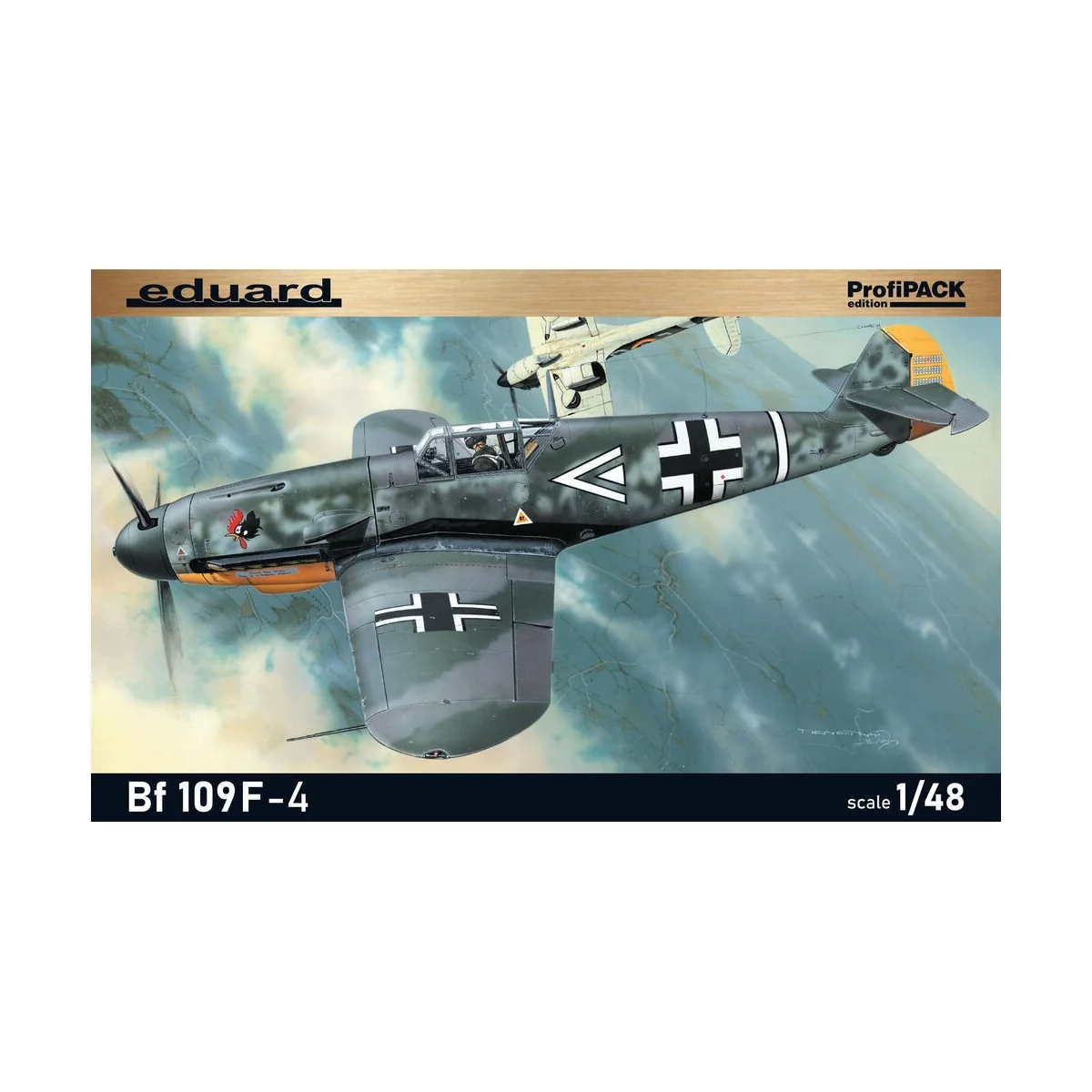 Bf 109F-4, Profipack, 1/48 - Eduard Plastic Kits 82114