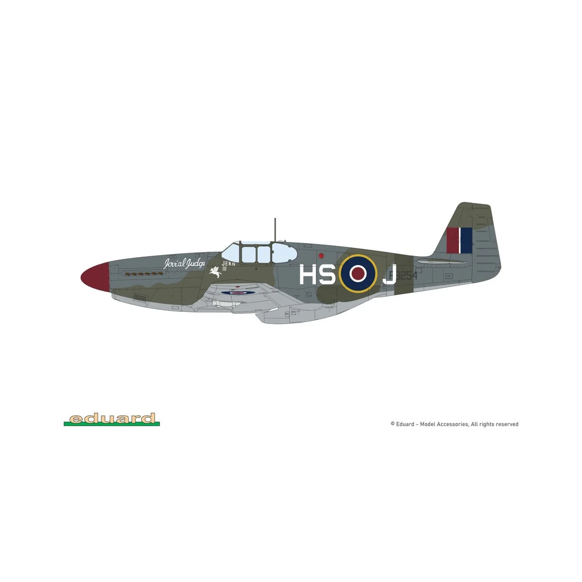 Mustang Mk.III EDUARD-PROFIPACK, 1/48 - Eduard Plastic Kits 82109