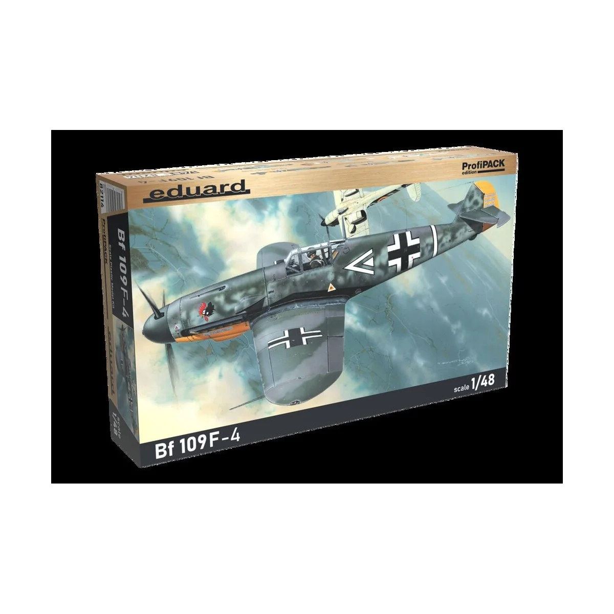 Bf 109F-4, Profipack, 1/48 - Eduard Plastic Kits 82114