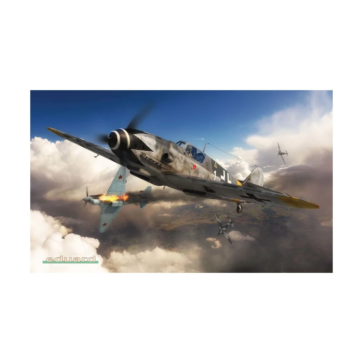 Bf 109G-14, Profipack, 1/48 - Eduard Plastic Kits 82118