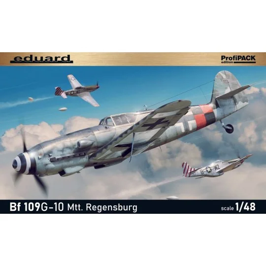 Bf 109G-10 Mtt Regensburg Profipack, 1/48 - Eduard Plastic Kits 82119