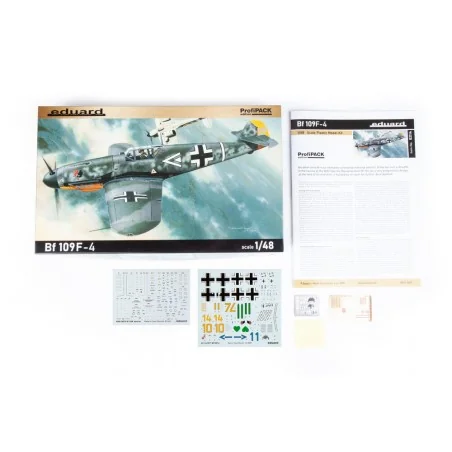 Bf 109F-4, Profipack, 1/48 - Eduard Plastic Kits 82114
