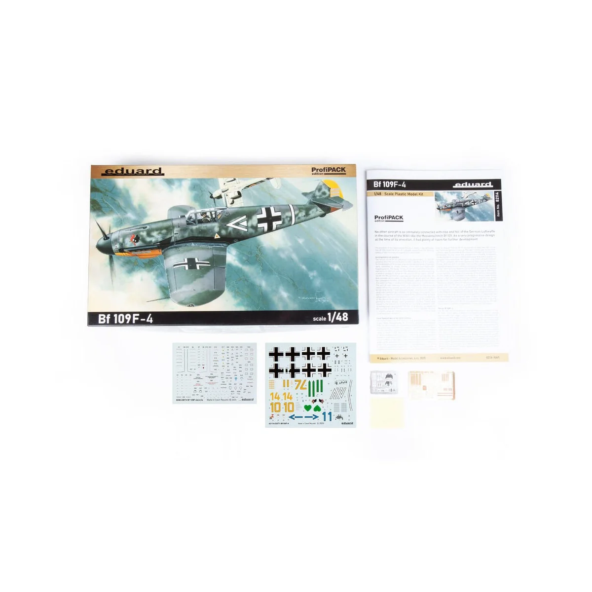 Bf 109F-4, Profipack, 1/48 - Eduard Plastic Kits 82114