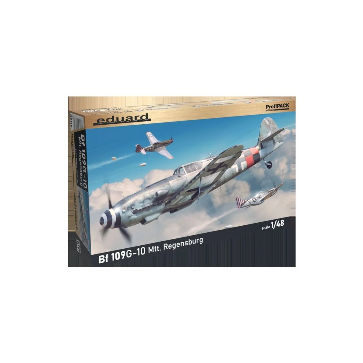 Bf 109G-10 Mtt Regensburg Profipack, 1/48 - Eduard Plastic Kits 82119