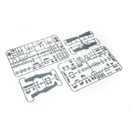Bf 109F-4, Profipack, 1/48 - Eduard Plastic Kits 82114