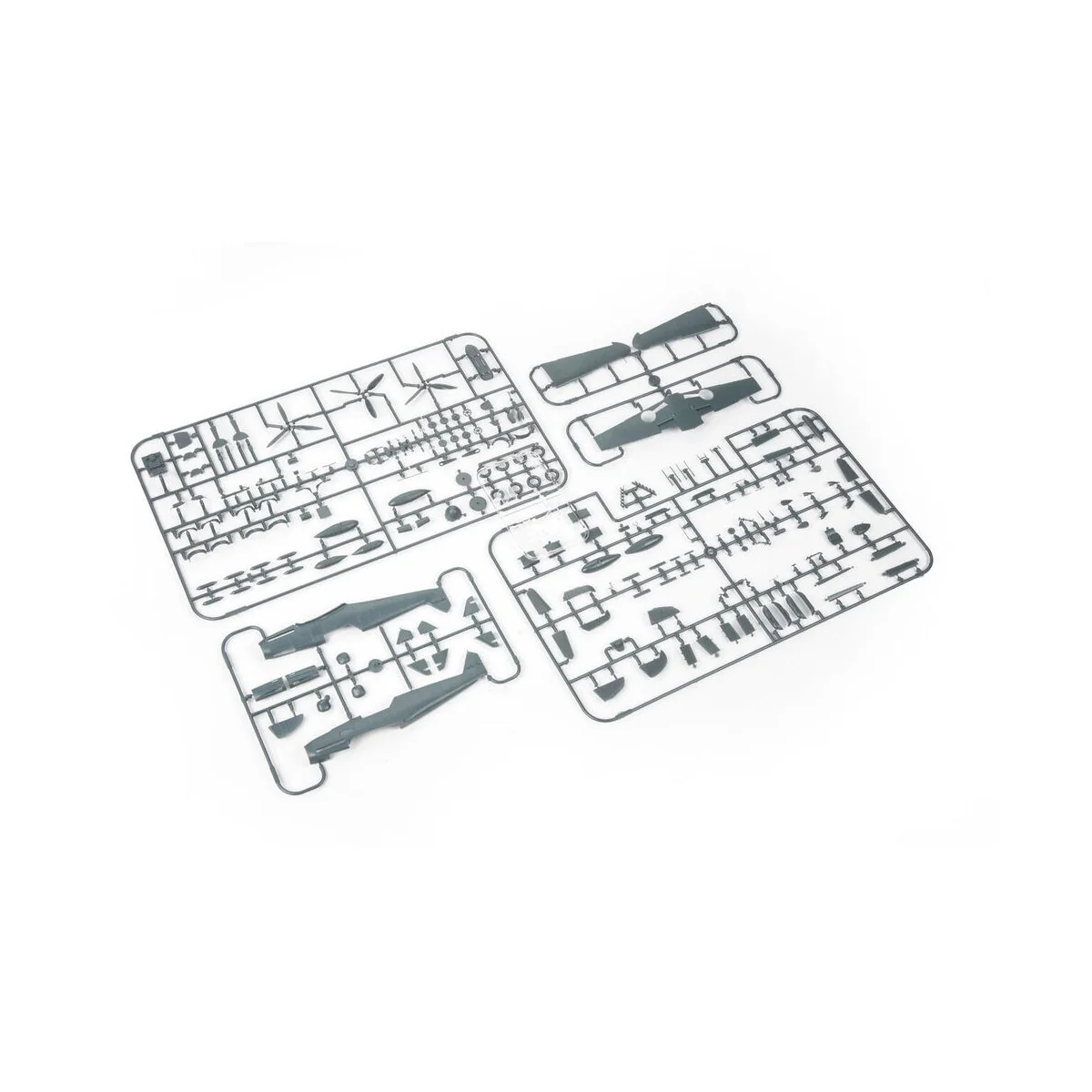 Bf 109F-4, Profipack, 1/48 - Eduard Plastic Kits 82114