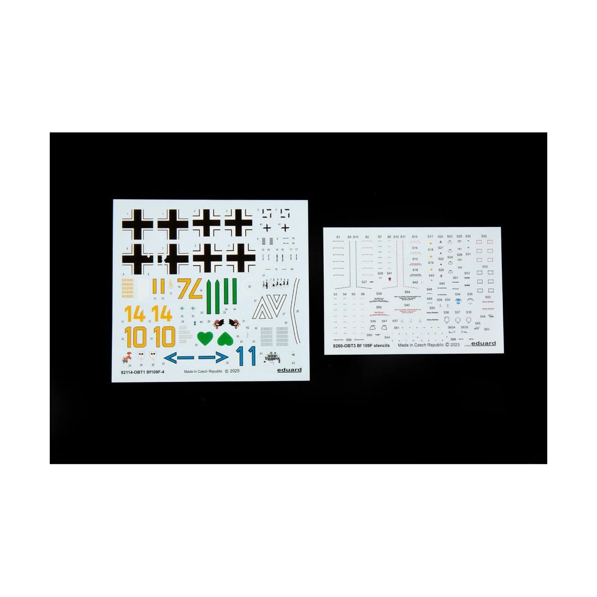 Bf 109F-4, Profipack, 1/48 - Eduard Plastic Kits 82114