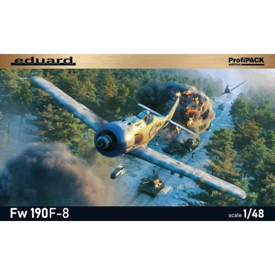Fw 190F-8, Profipack, 1/48 - Eduard Plastic Kits 82139
