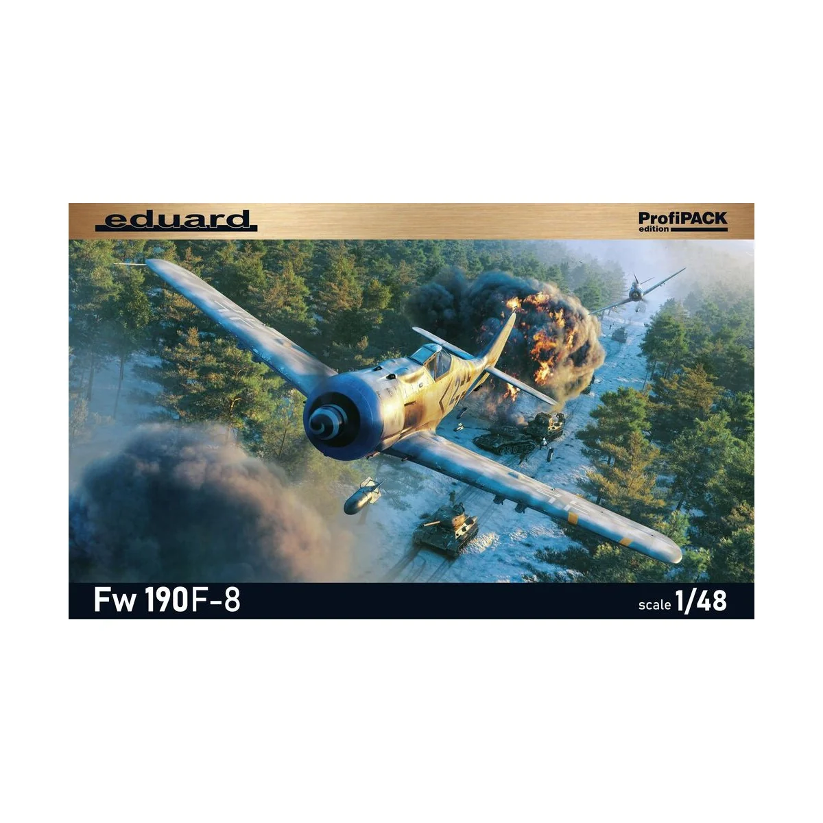 Fw 190F-8, Profipack, 1/48 - Eduard Plastic Kits 82139